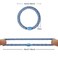 Funtopia High Elastic Hair Bands - 30 Pcs No Crease Soft Ponytail Holders &amp; Sports Hair Ties for Thick Hair