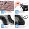 KESAPLAN 6PCS Bun Hair Nets Set Reusable Elastic Mesh Bun Cover for Ballerina Dancer Bank Clerk Nurse Hair Fixing Black Stretch Lace Hair Accessories Headwear for Women Girls Mixed Style (Medium)