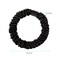 Satin, Silk Hair Ties Black Small Mini Scrunchy for Women Thick Hair Accessories Cute Soft No Slip Hair Elastics Ponytail Holder for Curly Hair No Damage Hairties Gift for Girls