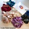 7Pcs Silk Hair Scrunchies for Women Girls, Lengthened Satin Scrunchies for Hair, Soft and Silky Hair Ties Hair Accessories for Women, won't snapped Elastic Ponytail Holder for Women's Thick Curly Hair