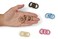 Heliums Small Soft Hair Ties - Dark Brown - 1 Inch Mini Nylon Bands, No Damage Ponytail Holders for Kids, Braids, and Thin Hair - 30 Count
