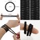 32 PCS Black Hair Ties for Men Guys Women Girls, FASOTY Hair Ties Bracelets Elastic Ponytail Holders Hair Bands Hair Accessories