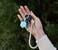 Portable Hair Tie Holder: Stylish Hair Tie Organizer with 3 Bonus Hair Ties