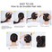 Zonon Bun Hair Nets Invisible Elastic Edge Mesh and U Shaped Pins Set, 50Pcs Individual Package Invisible Hair Nets, 40Pcs U Shaped Pins for Ballet Bun, Sleeping, Women and Wig (Light Brown)