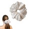 AEGYPIUS Large Scrunchies for Women, 9 In White Scrunchie Big Scrunchies for Women, White Scrunchies Extra Large Scrunchies for Women Jumbo Scrunchies Big Scrunchie Large Hair Scrunchies Big Scrunchie