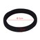 20 Pieces Black Hair Ties Large Seamless Cotton Stretch Hair Bands Rope Thick Elastic Ponytail Holders Headband for Thick Heavy and Curly Hair, No Damage No Slip