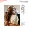 White Cotton Fabric Hair Ties, Soft Seamless Ponytail Scrunchies Elastic Bands for Women&rsquo;s Braided Curly Thin Thick Hair No Damage Crease 1.5 Inch 100 pcs
