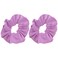Large Solid Scrunchie - Set of 2 - Lavender