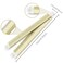 Hair Bun Maker for Kids and Girls, 3 PCS Mini Doughnut Shaper for Short and Thin Hair, Easy Ballet Bun Tool (Blonde)