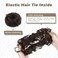 BARSDAR 100% Human Hair Bun Extension - Human Hair Messy Bun Hairpieces Brown Hair Bun Extensions for Women - Real Human Hair Bun Natural Hair Bun Scrunchies Updo Chignons Daily - Dark Brown