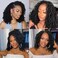 12-Inch Pre-looped Yanky Twists Full lace Braided Wigs for Black Women Black Bohemian Spring Twists Hair Passion Twist Wigs with Curls Synthetic Marleybob Crochet Braids Hair Wigs 1B