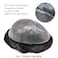 Men's Toupee Real Human Hair Piece Poly Toupee For Men Human Hair Replacement System Man Hairpieces For Hairloss Protesis Capilar Para Hombre 7X9#1B Off Black