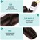 French Curly Braiding Hair for Box Braids 8 Packs 24 Inch 800G Loose Wave Braiding Hair Dark Brown Crochet Spanish Curly Spiral Synthec Hair Extensions for Women #4 (24 Inch,8 Packs)