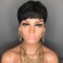Pixie Cut Wig Human Hair Short Human Hair Wigs for Black Women Short Cut Natural Wavy Wigs Human Hair Pixie Wigs Glueless Short Boy Cut Wigs