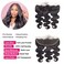 10A Body Wave Frontal 10 Inch 13x4 HD Lace Frontal Closure Human Hair 100% Brazilian Virgin Hair Body Wave Ear to Ear Transparent Lace Pre Plucked with Baby Hair