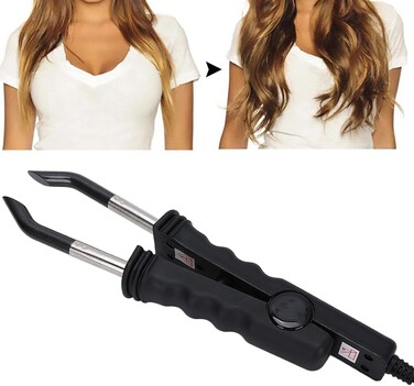 Hair Extension Connector, Professional Hair Extension Iron Bonding Tools with Adjustable Temperature for Hair Extensions