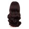 MapofBeauty 22 Inch/55 cm Fashion Long Synthetic Fiber Curly Hair Middle Part Cosplay Wig (Dark Brown)