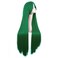 MapofBeauty 40 Inch/100 cm Anime Costume Long Straight Cosplay Party Synthetic Wig (Grass Green)
