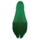 MapofBeauty 40 Inch/100 cm Anime Costume Long Straight Cosplay Party Synthetic Wig (Grass Green)