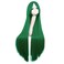 MapofBeauty 40 Inch/100 cm Anime Costume Long Straight Cosplay Party Synthetic Wig (Grass Green)