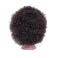 Afro Mannequin Head 100% Real Hair,Traininghead Styling Head Braid Hair, Dolls Head for Practicing Cornrows and Braids (Table Clamp Stand Included)