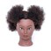 Afro Mannequin Head 100% Real Hair,Traininghead Styling Head Braid Hair, Dolls Head for Practicing Cornrows and Braids (Table Clamp Stand Included)