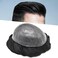 Toupee For Men Human Hair Toupee Men Hairpiece Poly Thin Skin Mens Hair System Hair Pieces Replacement System For Men Protesis Capilar Para Hombre #1 Jet Black 8X10