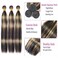 26 28 30 inch Highlight Human Hair Bundles P1B27 Straight Bundles Ombre Hightlight Straight Bundles Brazilian Virgin Remy Hair Extensions Double Weft Honey Blonde Straight Bundles Weave