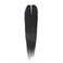 Straight Lace 2x6 Kim K Closure Hand-Tied 100% Brazilian Virgin High Ratio Human Hair Transparent Lace Closure Deep Central/Middle Part Closure Extensions For Women Natural Black Color (8 inch)