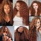 Light Brown Bundles Human Hair Color 30 Deep Wave Bundles 20 22 24 inch Double Weft Brown Deep Wave Bundles Brazilian Virgin Remy Hair Extensions For Black Women