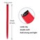 10 Pcs Hair Extensions Clip in Colored Hair Extensions Straight Hairpiece Synthetic Clip in Hairpieces for Women Girls Kids Party Highlights (Red)