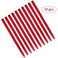 10 Pcs Hair Extensions Clip in Colored Hair Extensions Straight Hairpiece Synthetic Clip in Hairpieces for Women Girls Kids Party Highlights (Red)