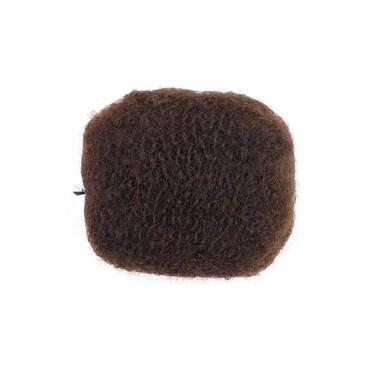 afro kinkys bulk human hair 8-28 inch afro kinky bulk 100% human hair for dreadlock extensions repair loc making twists (4#, 12inch)