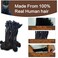 EV&amp;ET Loc Extension Human Hair 100% Huamn Hair Dreadlocks Extension Can Be Dyed Bleached Curled Handmade loc Extension for Men Women (0.6cm, 12 inch, Natural black)