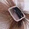 RemeeHi 100% Real Human Hair Bangs Invisible Seamless Sea Head Replacement Hair Wig Female Short Fake Hair Bangs Women Hair Pieces,Light Brown
