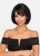 Vivica A. Fox HMB-CELIA, Handmade &amp; Hand-tied Wig, Supreme Human Hair Blend, Color 2, Dark Brown