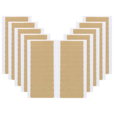 120 Pcs Hair Extension Tape, Double Sided Hair Extension Tape, Invisible Tape in Hair Extensions, No Residue Transparent Replacement Tape for Hair Extensions, 1.6 * 0.3inch per Piece