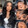 13x4 Body Wave Lace Front Wigs Human Hair 180% Density HD Transparent Lace Frontal Wigs Human Hair Pre Plucked Glueless Wigs Human Hair for Women Bleached Knots with Baby Hair 24inch