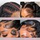 13x4 Deep Wave Lace Front Wigs Human Hair 200% Density Pre Plucked 13x4 HD Transparent Lace Frontal Wigs Human Hair Glueless Curly Wigs for Black Women 30 Inch