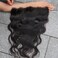 13x4 0.1mm Ultra-thin SKINLIKE Real HD Lace Frontal Only, Crystal HD Lace Vivid Clean Pre-plucked Natural Hairline with Tiny Hair Knots Silky Body Wave Remy Human Hair HD Lace Frontal 14 Inch