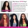 34 Inch 13x6 Lace Front Wigs Human Hair Jeyy Curly 13x6 HD Lace Frontal Wig Human Hair Pre Plucked 180% Density Glueless Deep Curly Wave Wigs for Black Women Wet and Wavy Super Soft