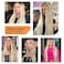 SAPPHIREWIGS 13x6 Straight Lace Front Wigs Ombre Blonde Wigs Pre Plucked Hairline Heat Resistant Hair Daily Party Uses 26 inch