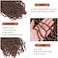16 Inch Faux Locs Crochet Hair Brown 7 PCS Soft Locs Crochet Hair Goddess Locs Hair Extensions