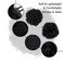 WILLBOND 2 Pieces Afro Puff Drawstring Ponytail for Black Women Synthetic Short Curly Hair Afro Bun Extension Chignon Hairpieces Wig Updo Hair Extensions(Black)