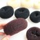 2 Pcs Hair Volume Clip Bump It Up Hair Clip Sponge Bump It Up Volume Inserts Hair Base Hair Pad Do Beehive Hair Base Hair Styling Tools for Women Girls(Brown)
