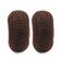 2 Pcs Hair Volume Clip Bump It Up Hair Clip Sponge Bump It Up Volume Inserts Hair Base Hair Pad Do Beehive Hair Base Hair Styling Tools for Women Girls(Brown)