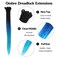 24 Inch Dreadlock Extensions 10 Strands/Pack Handmade Synthetic Crochet Dreads Braiding Hair Extension (24 inch, 3-2#)