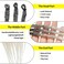 20 Inch Thin 0.6cm Dreadlock Extensions Soft Handmade Synthetic Dreads SE 1B/Blonde Braids Dreads Locs Extension 20 Strands/Pack