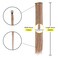 20 Inch Thin 0.6cm Dreadlock Extensions Soft Handmade Synthetic Dreads SE Light Brown Braids Dreads Locs Extension 20 Strands/Pack
