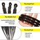 20 Inch Thin 0.6cm Dreadlock Extensions Soft Handmade Synthetic Dreads Hip Hop Reggae Locs Extensions 4# 20 Strands/Pack